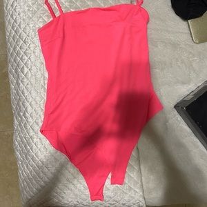 Princess Polly Neon Pink Bodysuit